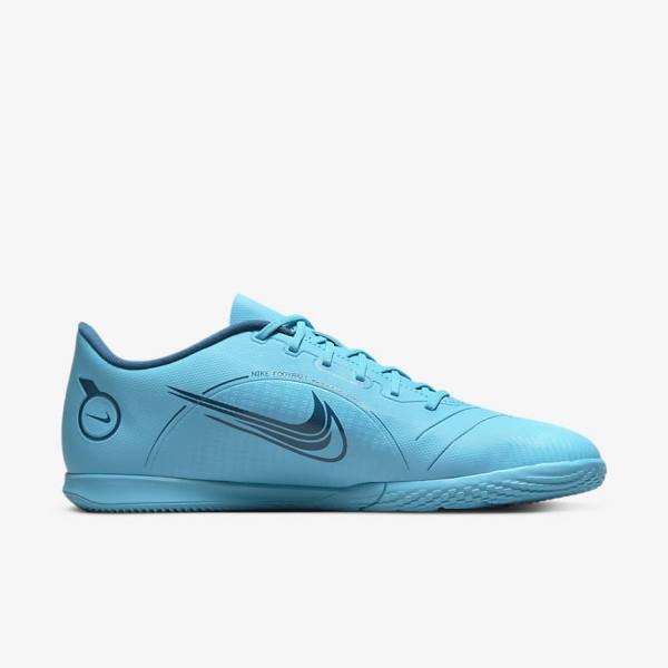 Nike Mercurial Vapor 14 Club IC Indoor Court Ženske Nogometni Čevlji Modra / Oranžna | NK659DBJ