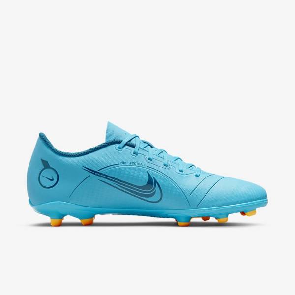 Nike Mercurial Vapor 14 Club MG Multi-Ground Ženske Nogometni Čevlji Modra / Oranžna | NK624GVC