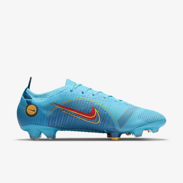 Nike Mercurial Vapor 14 Elite FG Firm-Grounds Ženske Nogometni Čevlji Modra / Oranžna | NK235MJK