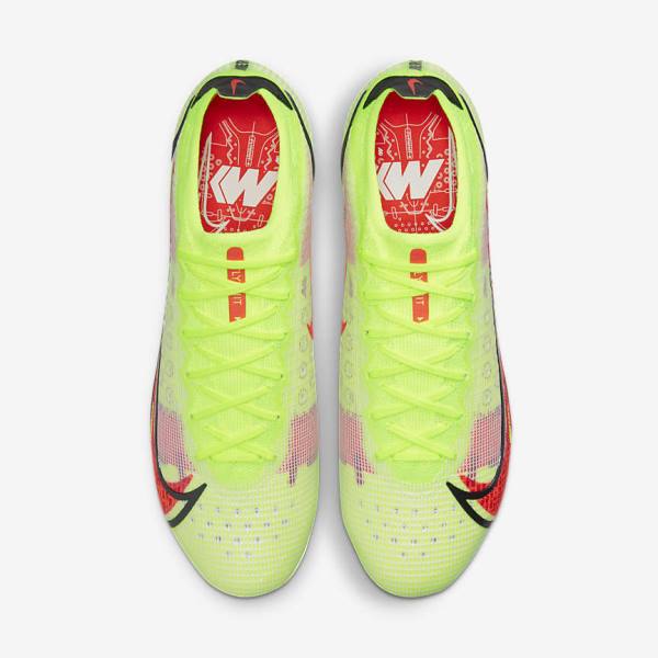 Nike Mercurial Vapor 14 Elite SG-Pro AC Soft-Ground Moški Nogometni Čevlji Črna / Svetloba Rdeča | NK201VAY