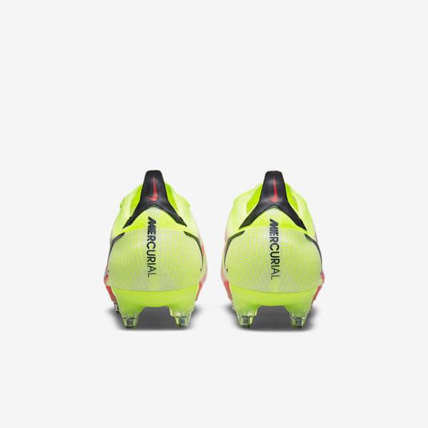 Nike Mercurial Vapor 14 Elite SG-Pro AC Soft-Ground Moški Nogometni Čevlji Črna / Svetloba Rdeča | NK201VAY