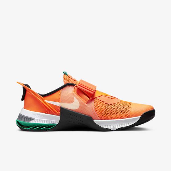 Nike Metcon 7 FlyEase Moški Športni Copati Oranžna / Temno Siva / Turkizna / Bela | NK015VKH