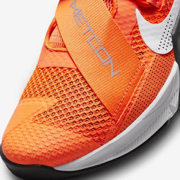 Nike Metcon 7 FlyEase Moški Športni Copati Oranžna / Temno Siva / Turkizna / Bela | NK015VKH