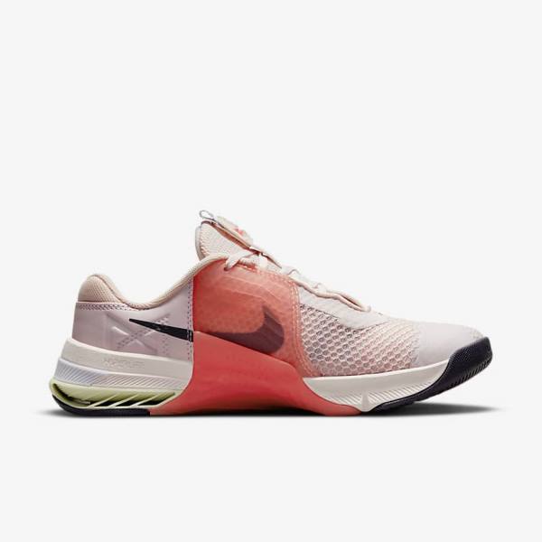 Nike Metcon 7 Ženske Športni Copati Svetloba Roza / Svetloba Zelena / Vijolična | NK681CTS