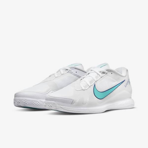 Nike NikeCourt Air Zoom Vapor Pro Clay Court Moški Tenis Copati Kraljevsko Modra | NK816WNL