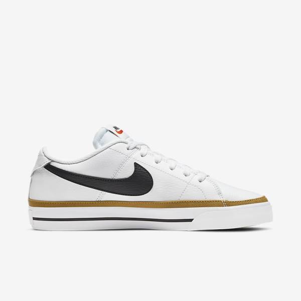 Nike NikeCourt Legacy Ženske Superge Bela / Črna | NK849RMO