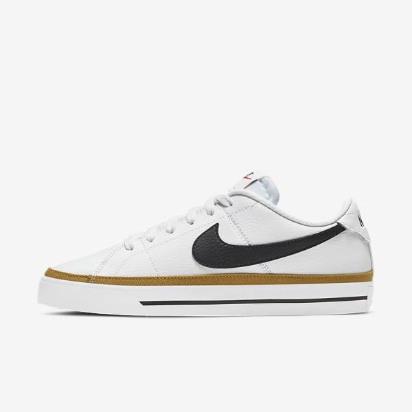 Nike NikeCourt Legacy Ženske Superge Bela / Črna | NK849RMO