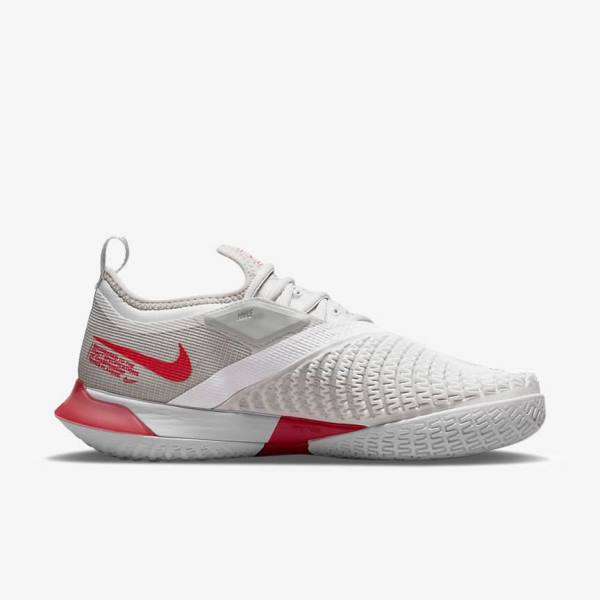 Nike NikeCourt React Vapor NXT Hard Court Ženske Tenis Copati Svetloba Bež / Bela | NK041PTK