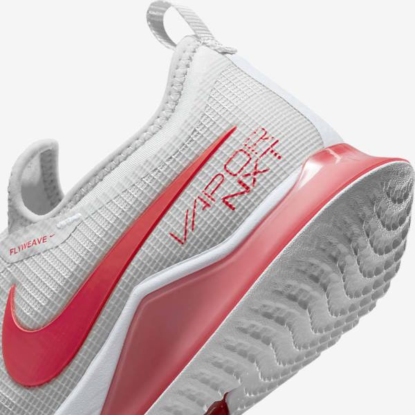 Nike NikeCourt React Vapor NXT Hard Court Ženske Tenis Copati Svetloba Bež / Bela | NK041PTK