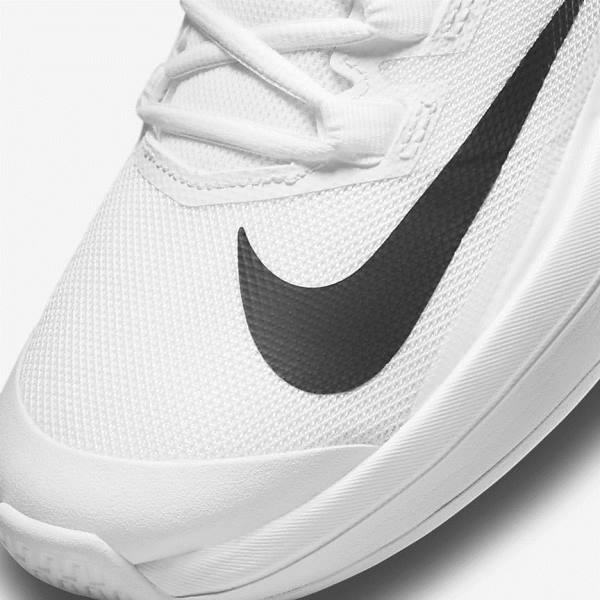 Nike NikeCourt Vapor Lite Hard Court Moški Tenis Copati Bela / Črna | NK710QEK