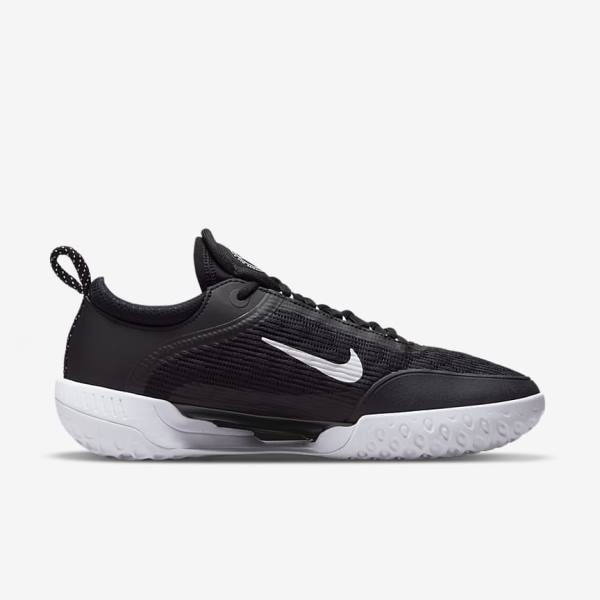 Nike NikeCourt Zoom NXT Hard Court Moški Tenis Copati Črna / Bela | NK956YDG