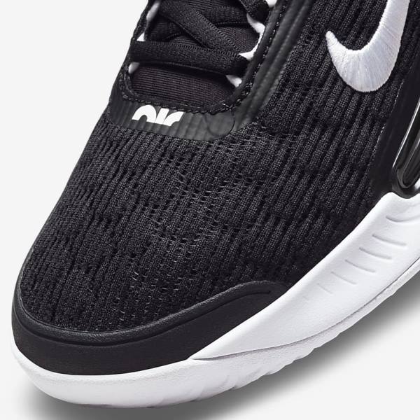 Nike NikeCourt Zoom NXT Hard Court Moški Tenis Copati Črna / Bela | NK956YDG