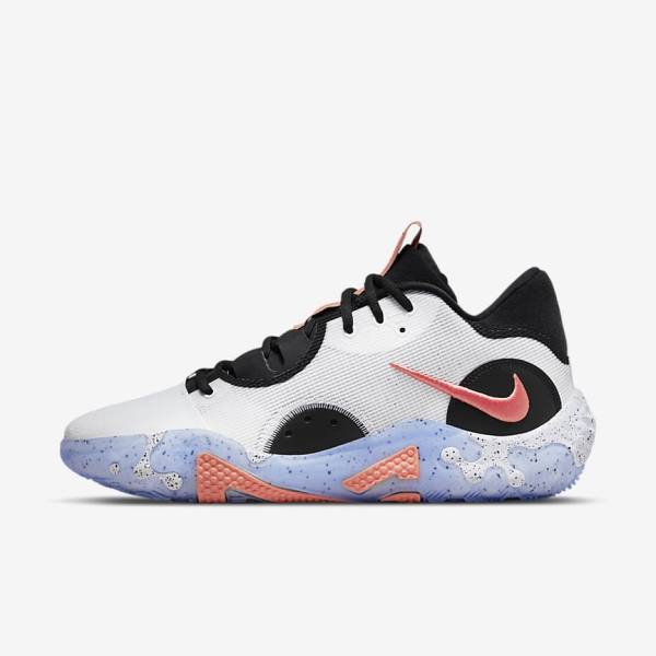 Nike PG 6 Ženske Košarkaški Copati Bela / Črna / Modra / Rdeča | NK432SDK