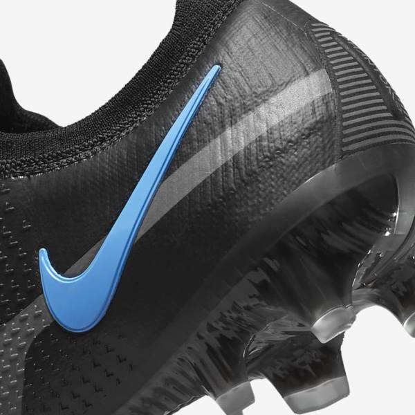 Nike Phantom GT2 Elite FG Firm-Ground Moški Nogometni Čevlji Črna / Siva | NK390XJF