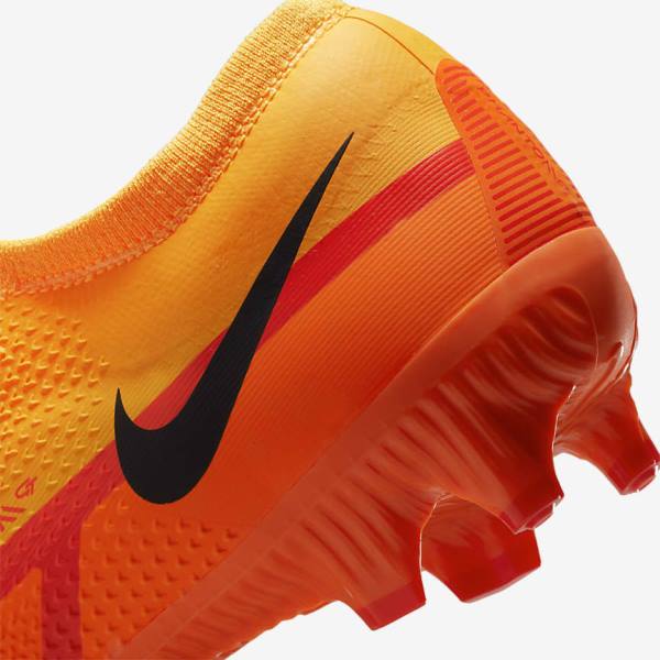 Nike Phantom GT2 Pro FG Firm-Ground Moški Nogometni Čevlji Oranžna / Svetloba Rdeča / Črna | NK985LDB