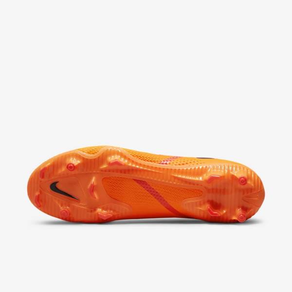 Nike Phantom GT2 Pro FG Firm-Ground Ženske Nogometni Čevlji Oranžna / Svetloba Rdeča / Črna | NK178VDP