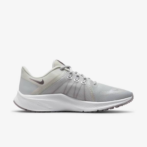 Nike Quest 4 Premium Road Ženske Tekaški Čevlji Črna / Roza / Temno Siva / Bela | NK371BKZ