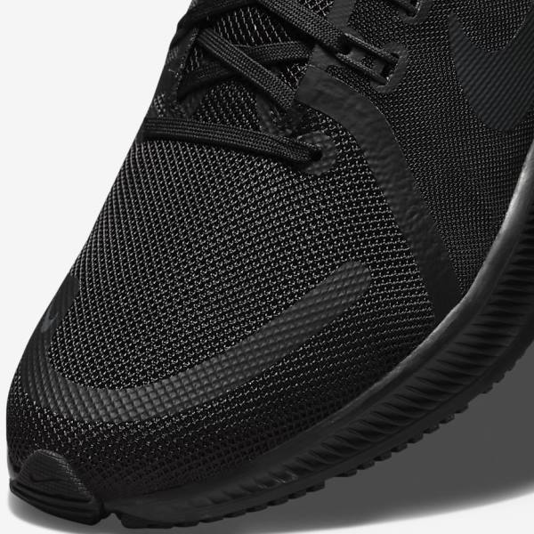 Nike Quest 4 Road Moški Tekaški Čevlji Črna / Temno Siva | NK920KLJ