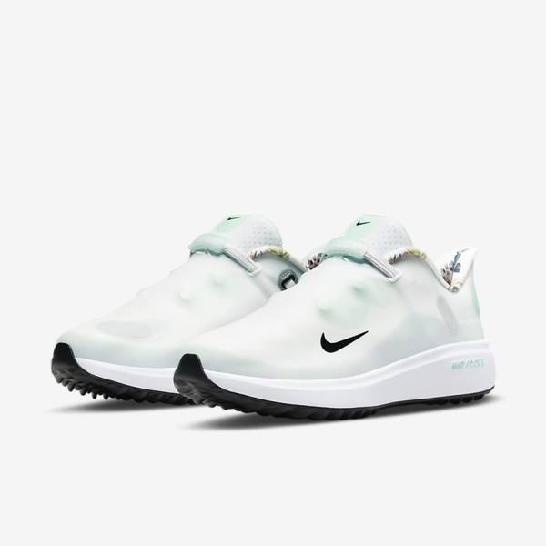 Nike React Ace Tour Ženske Čevlji Za Golf Platina Mete | NK327ZJW