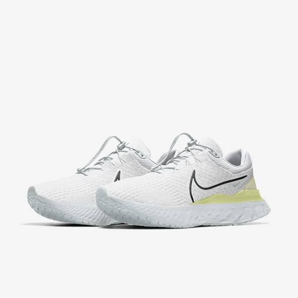 Nike React Infinity Run 3 By You Custom Road Moški Tekaški Čevlji Bela | NK327RWF