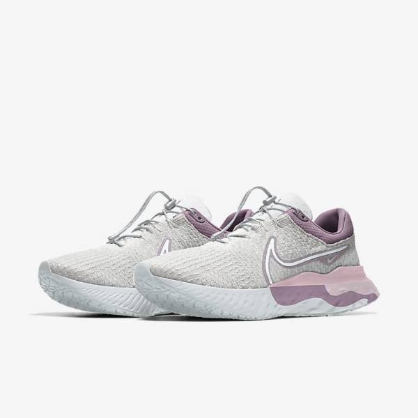 Nike React Infinity Run 3 By You Custom Road Ženske Tekaški Čevlji Platina | NK453OBM