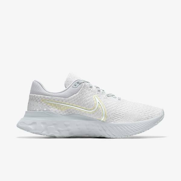 Nike React Infinity Run 3 By You Custom Road Ženske Tekaški Čevlji Bela | NK918THP