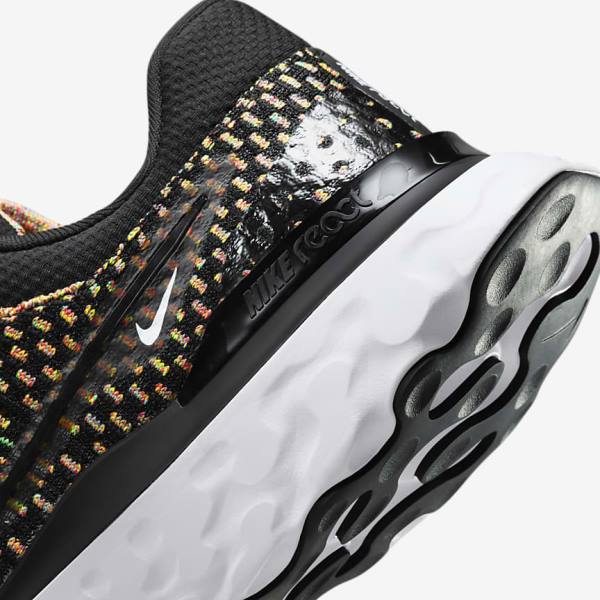 Nike React Infinity Run Flyknit 3 Road Moški Tekaški Čevlji Črna / Modra / Roza / Bela | NK037IZB