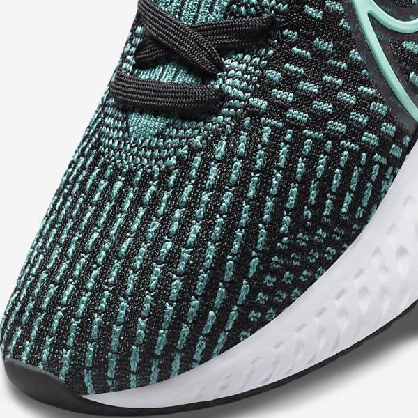 Nike React Infinity Run Flyknit 3 Road Ženske Tekaški Čevlji Črna / Roza / Turkizna / Turkizna | NK358OMV