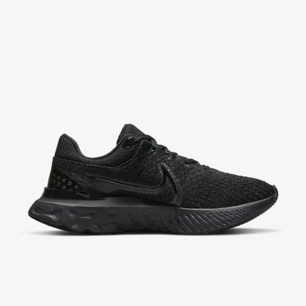 Nike React Infinity Run Flyknit 3 Road Ženske Tekaški Čevlji Črna | NK739XTR