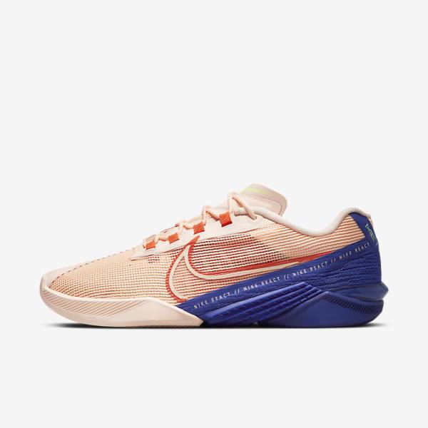 Nike React Metcon Turbo Ženske Športni Copati Rdeča / Svetloba Zelena / Oranžna | NK954DTL