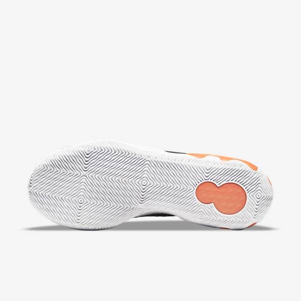 Nike Renew Elevate 2 Ženske Košarkaški Copati Črna / Bela / Oranžna / Svetloba Modra | NK134IHB