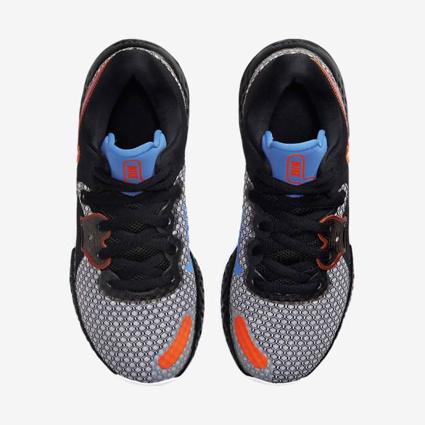 Nike Renew Elevate 2 Ženske Košarkaški Copati Črna / Bela / Oranžna / Svetloba Modra | NK134IHB