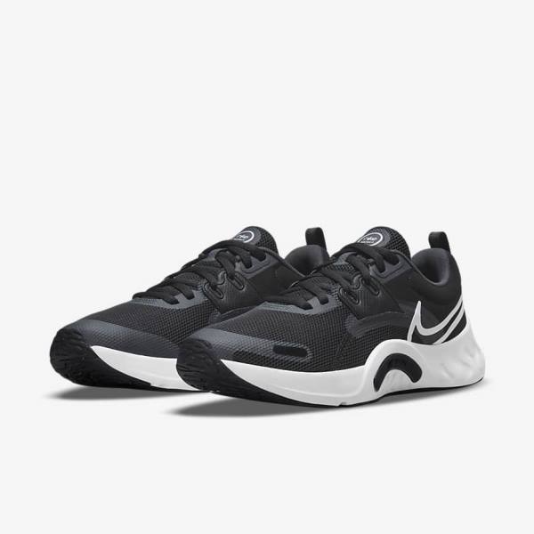 Nike Renew Retaliation TR 3 Moški Športni Copati Črna / Temno Siva / Bela | NK562MQS