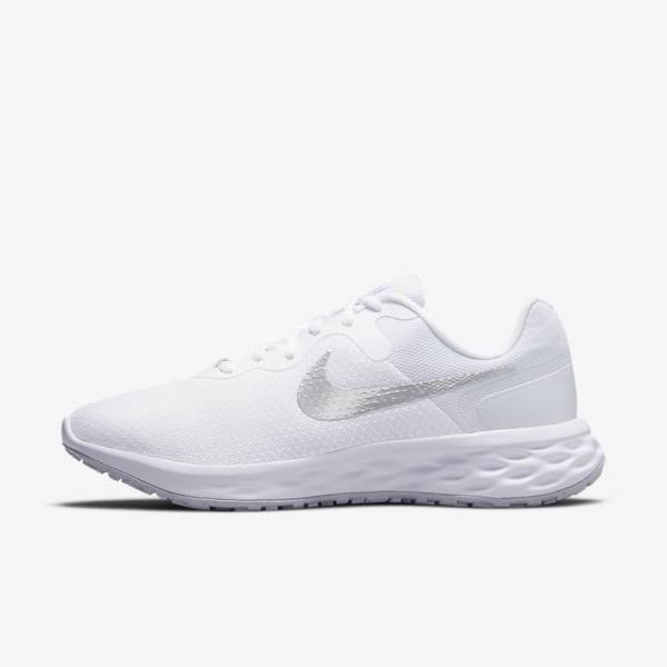 Nike Revolution 6 Next Nature Road Ženske Tekaški Čevlji Platina | NK378DTN