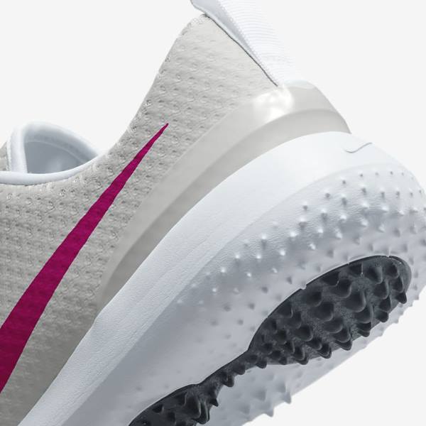 Nike Roshe G Ženske Čevlji Za Golf Bela / Črna / Roza | NK608GUR