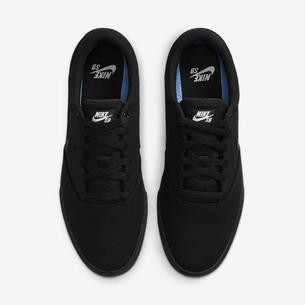 Nike SB Chron 2 Canvas Ženske Skate Čevlji Črna | NK052LGD