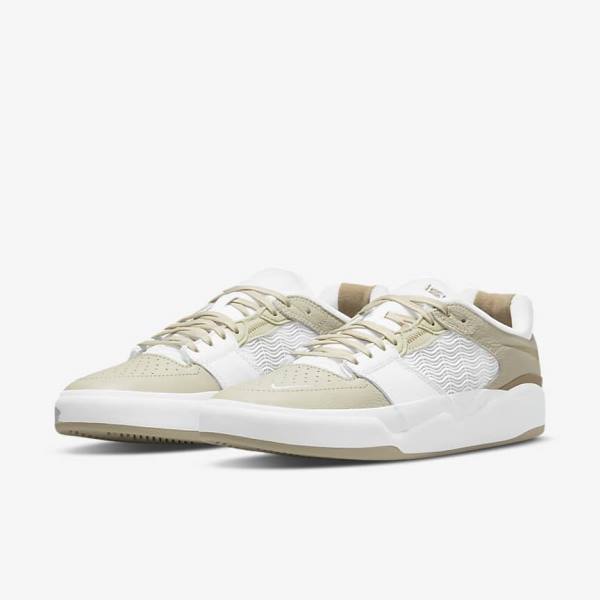 Nike SB Ishod Wair Premium Moški Skate Čevlji Svetloba Siva / Bela / Kaki | NK698IXO