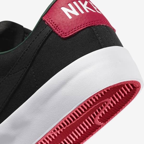 Nike SB Zoom Blazer Low Pro GT Premium Moški Skate Čevlji Črna / Rdeča / Črna | NK413SQV