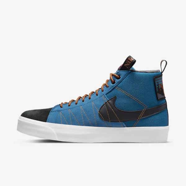 Nike SB Zoom Blazer Mid Premium Moški Superge Črna | NK473MRP