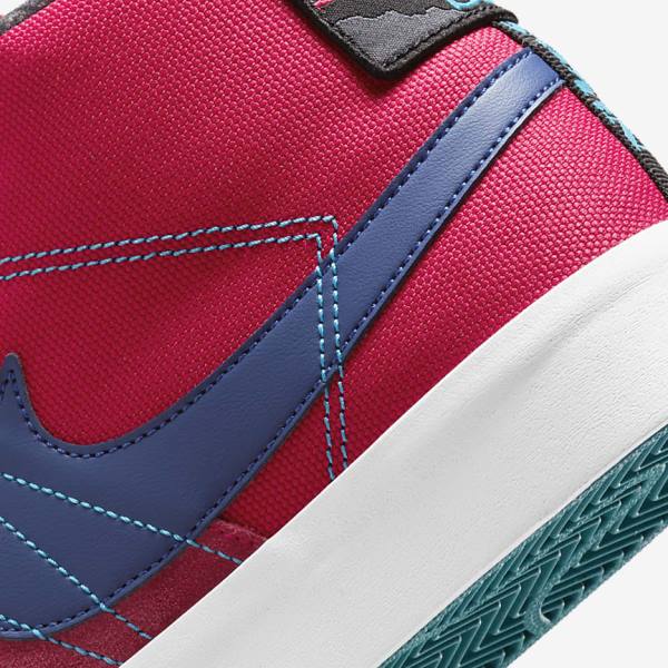 Nike SB Zoom Blazer Mid Premium Ženske Superge Kraljevsko Modra | NK802XTU