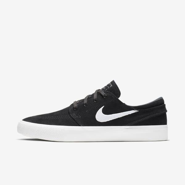 Nike SB Zoom Stefan Janoski RM Moški Superge Črna / Siva / Svetloba Rjav / Bela | NK748TLW