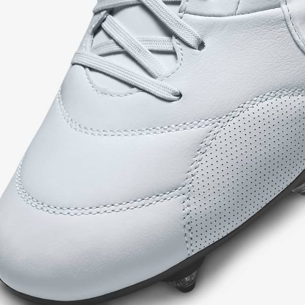 Nike The Premier 3 SG-PRO Anti-Clog Traction Soft-Ground Moški Nogometni Čevlji Platina | NK074IFZ