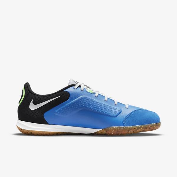 Nike Tiempo Legend 9 Academy IC Indoor-Court Moški Nogometni Čevlji Svetloba Modra / Svetloba Zelena / Rjav / Črna | NK879LTN