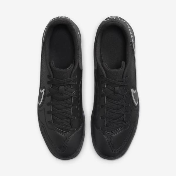 Nike Tiempo Legend 9 Club IC Indoor-Court Ženske Nogometni Čevlji Črna / Temno Siva | NK504EVZ