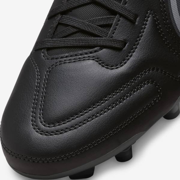 Nike Tiempo Legend 9 Club MG Multi-Ground Moški Nogometni Čevlji Črna / Temno Siva | NK107OZM