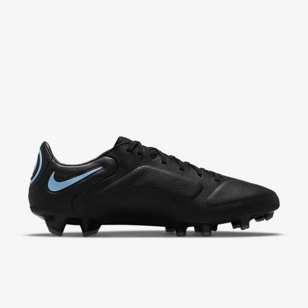 Nike Tiempo Legend 9 Pro FG Firm-Ground Ženske Nogometni Čevlji Črna / Siva | NK627CBS