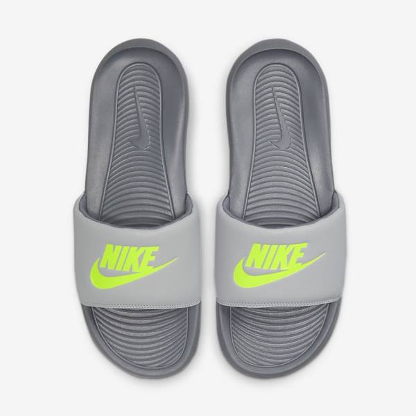 Nike Victori One Moški Natikači Siva | NK924JMN