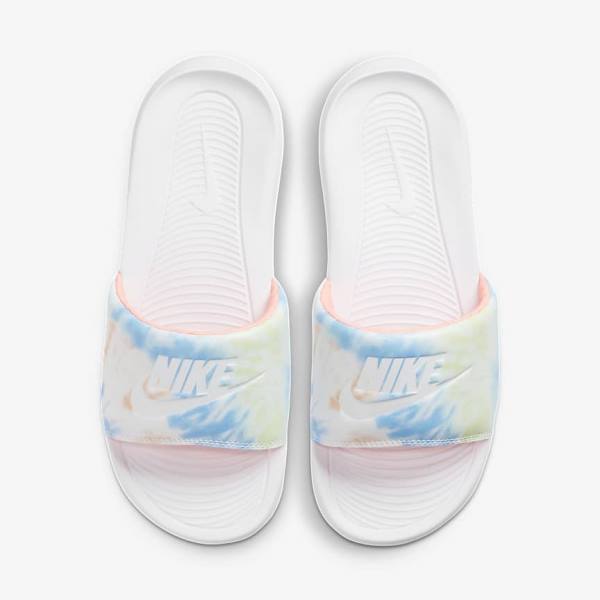 Nike Victori One Print Ženske Natikači Mango | NK267UHW