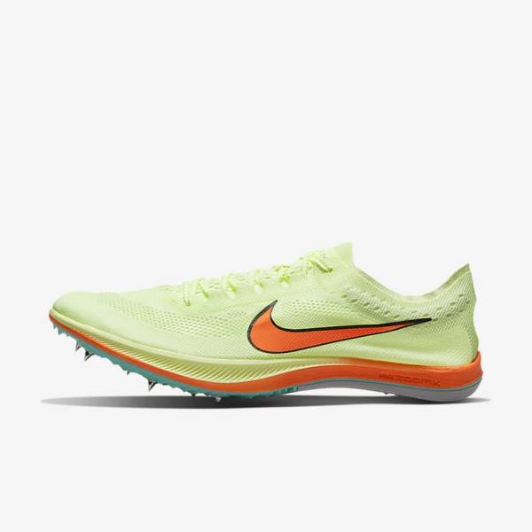 Nike ZoomX Dragonfly Athletics Distance Spikes Moški Tekaški Čevlji Turkizna / Črna / Oranžna | NK074XLT