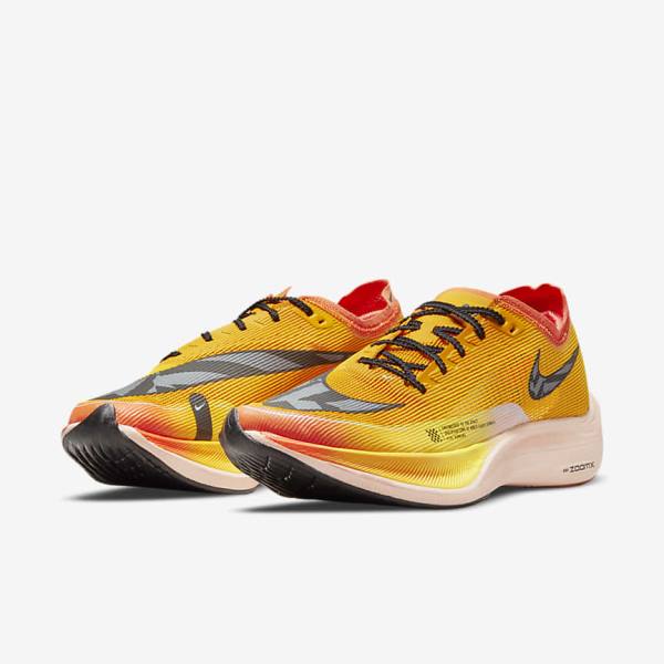 Nike ZoomX Vaporfly NEXT% 2 Ekiden Road Racing Moški Tekaški Čevlji Bela / Črna / Črna | NK140NIG